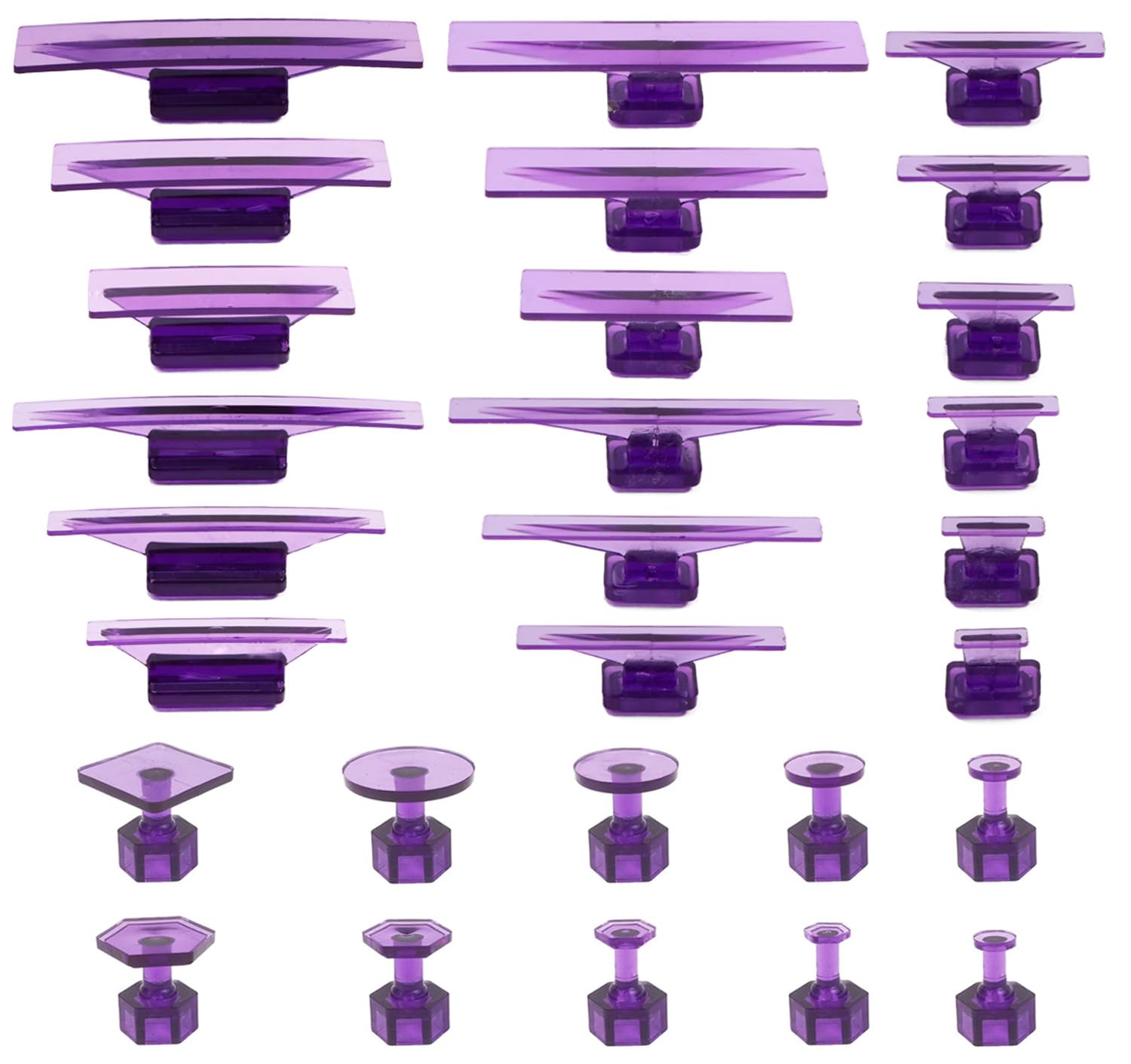 Hyamass front packaging showing 28-piece dent puller kit and easy selection benefit