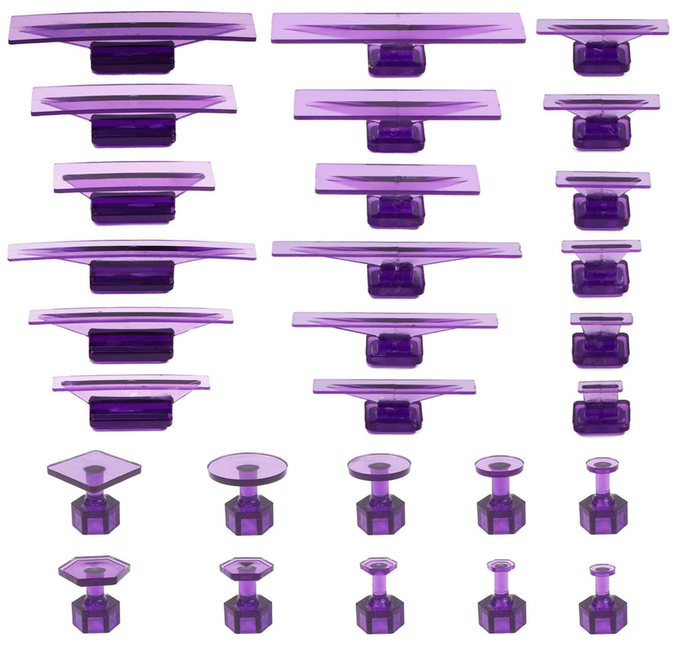 Hyamass front packaging showing 28-piece dent puller kit and easy selection benefit