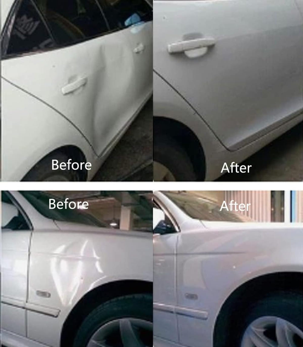 Hyamass lifestyle garage scene demonstrating DIY dent repair convenience benefit