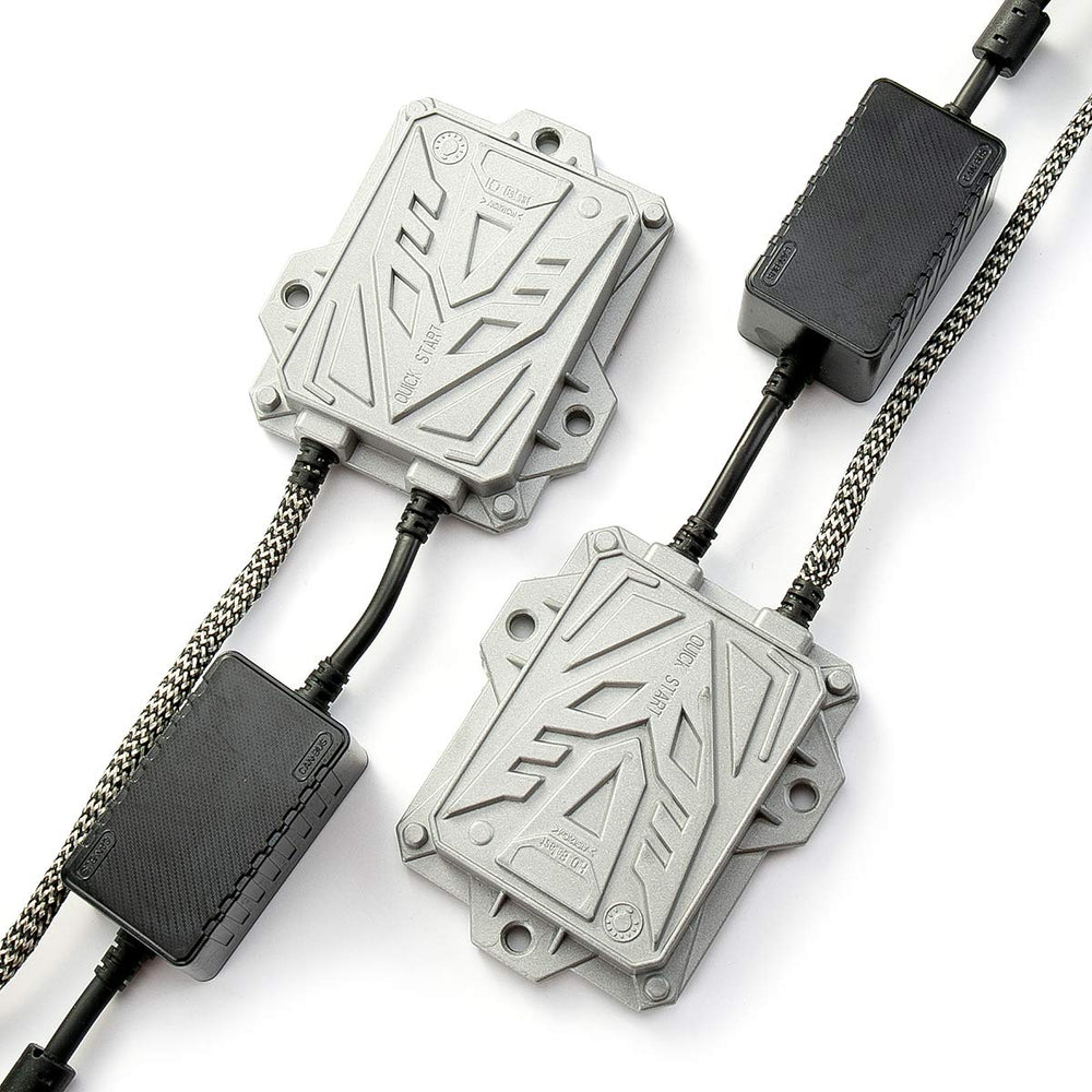 HYBKLER slim side profile of ballast highlighting low-height design for tight spaces