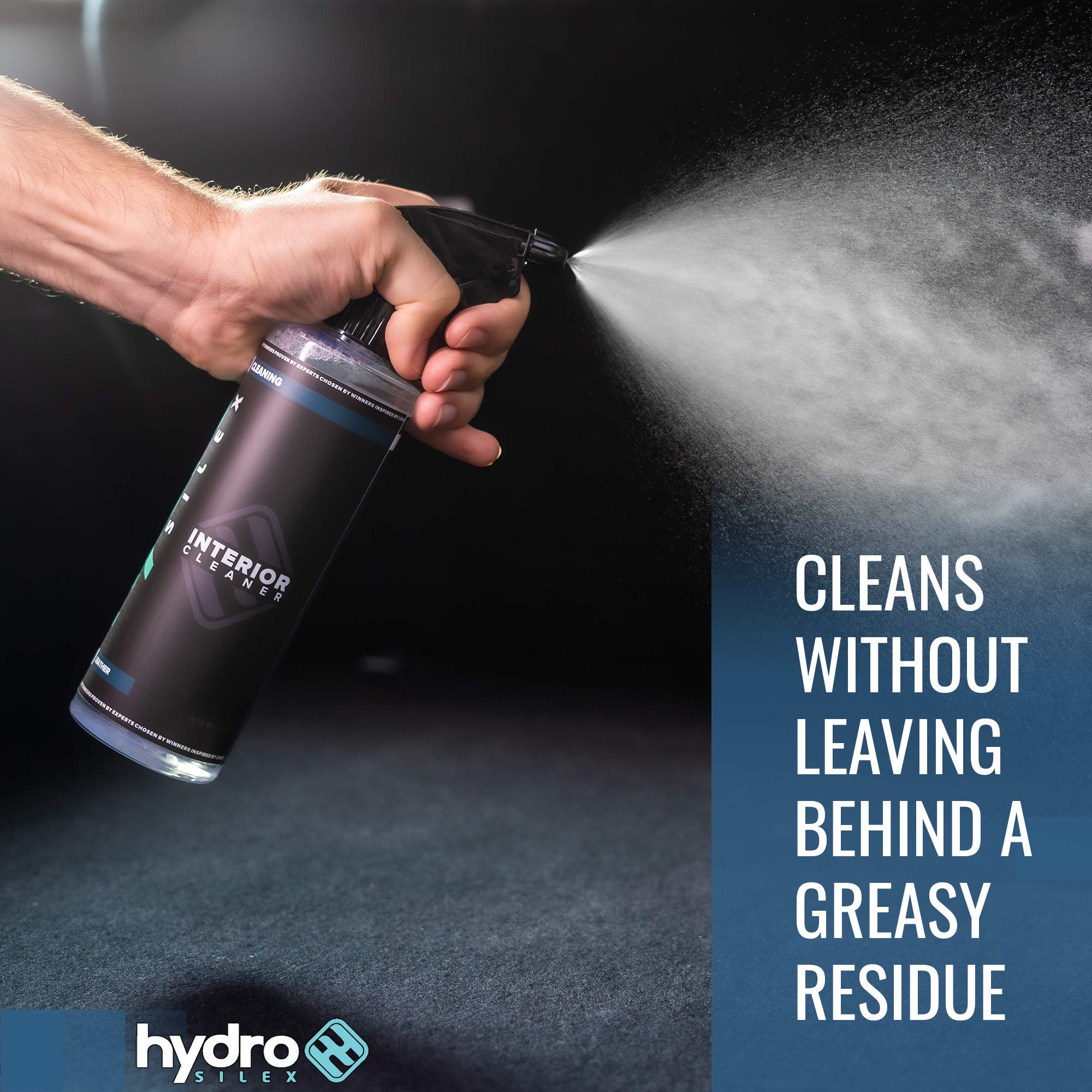 HydroSilex 16oz bottle next to common objects showing compact size for storage convenience