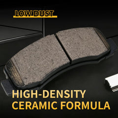 HYFTJYZ chamfer and slot detail improving pad bite and reducing noise
