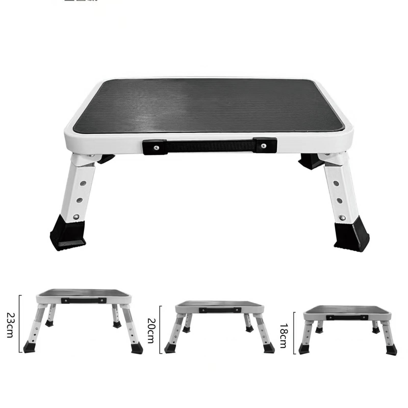 HYMIC molded carry handle showing easy portability between locations