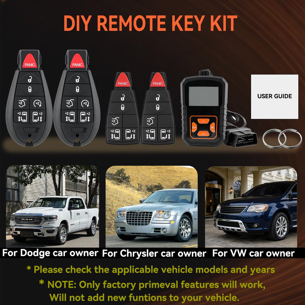 HYMOLKYE remote in car showing installed use and restored remote control