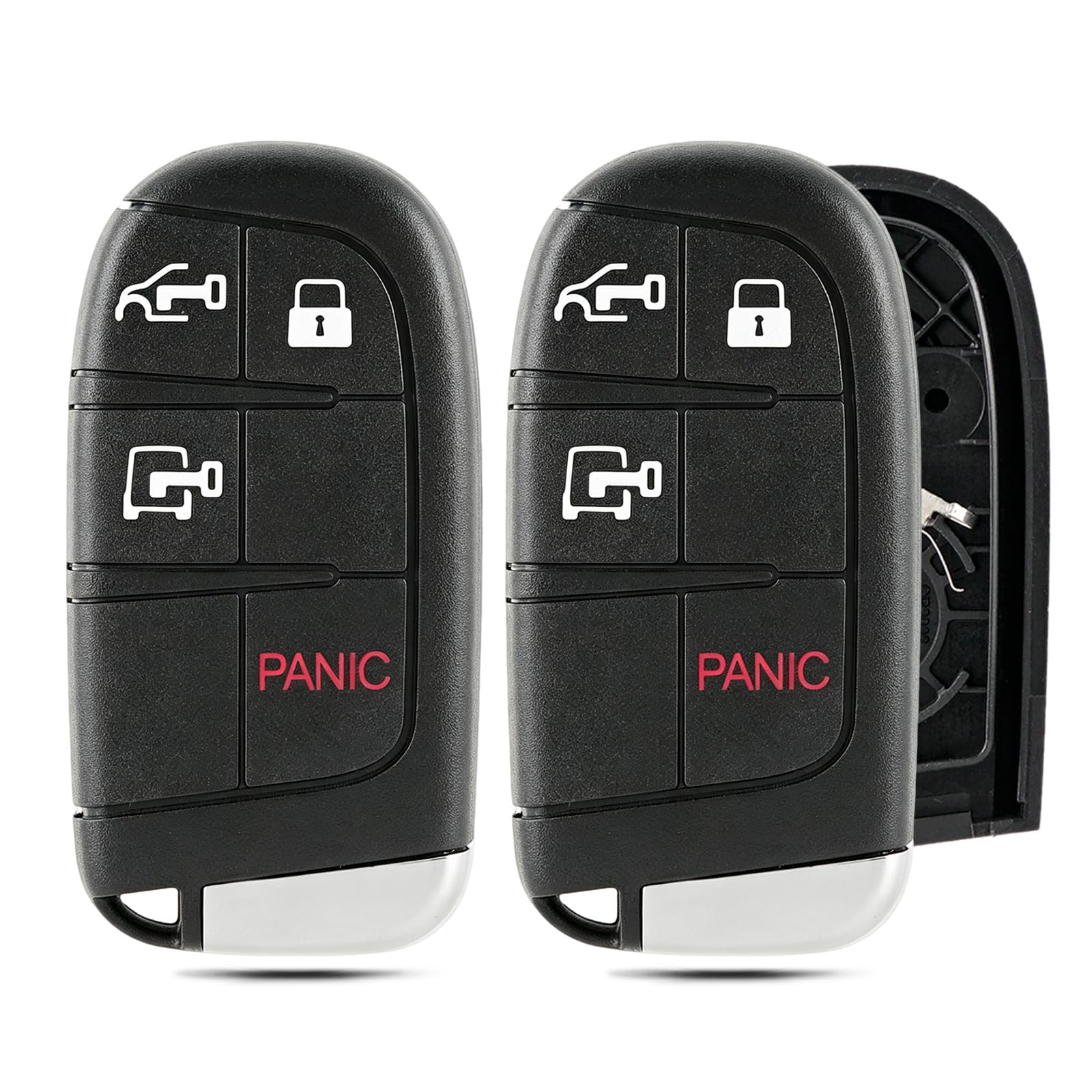HYMOLKYE front-facing empty key fob case showing OEM-fit and clean finish