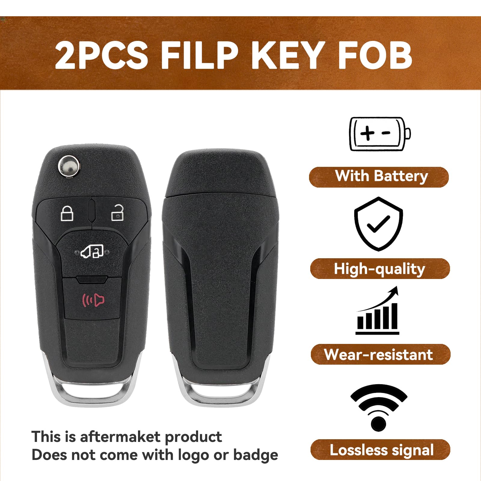 HYMOLKYE flip mechanism action, smooth robust key deployment benefit