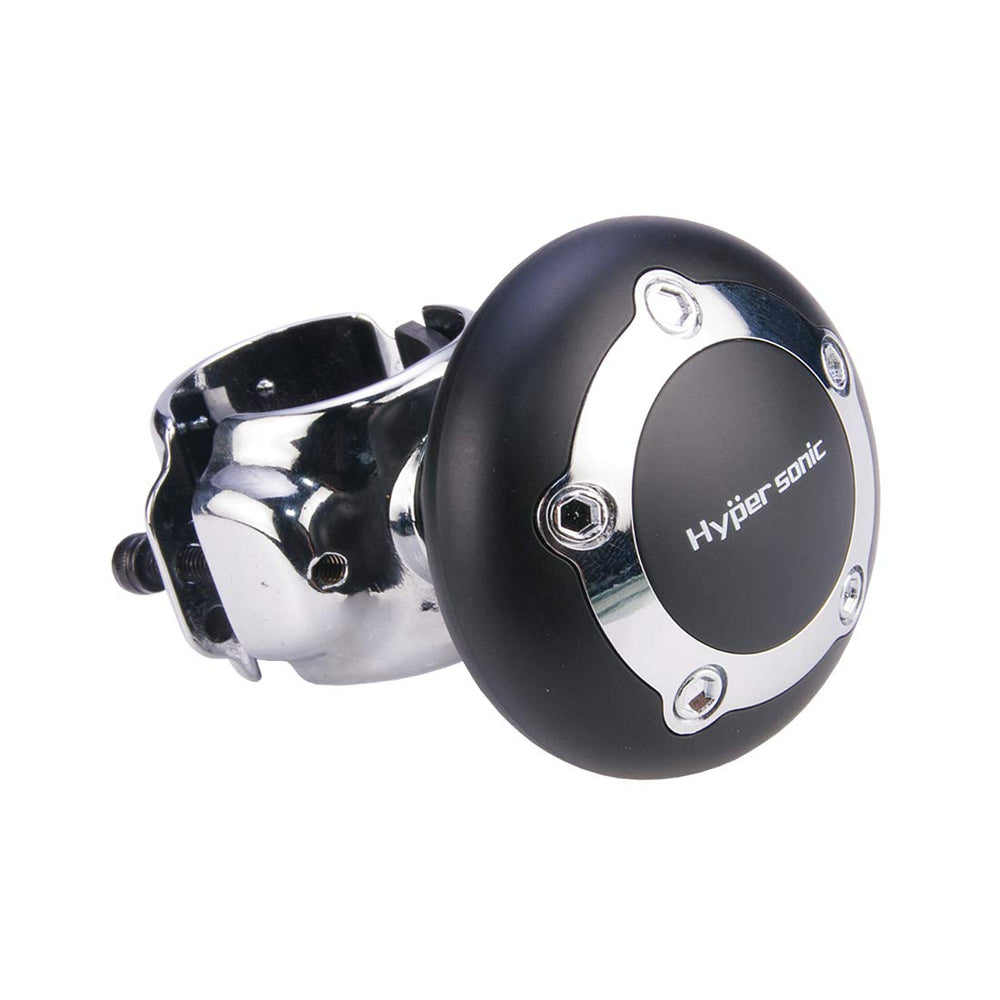 Hypersonic front view of knob showing compact design and easy grip benefit