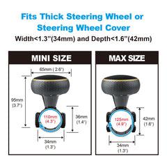 Hypersonic side profile of clamp and rubber pad protecting wheel and ensuring secure fit
