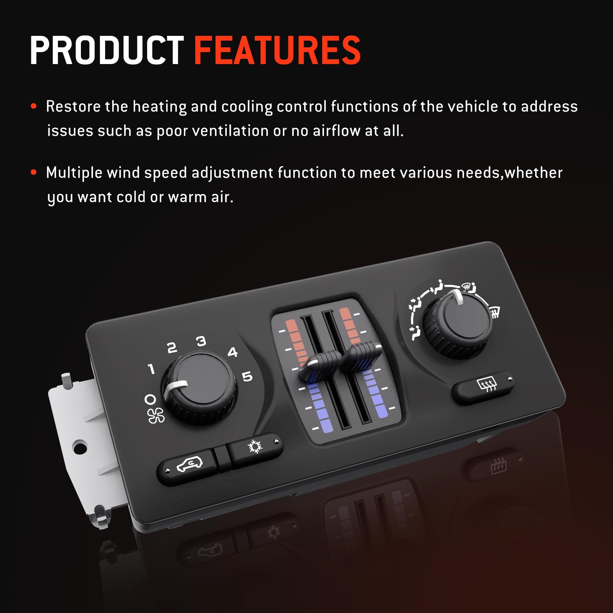 HYR material finish closeup highlighting durable PC housing longevity
