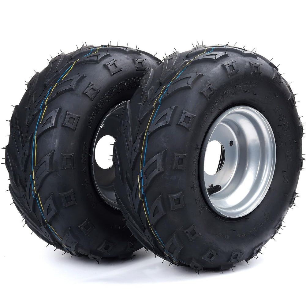 Hyssk front assembled wheel showing tire and rim, durable fit