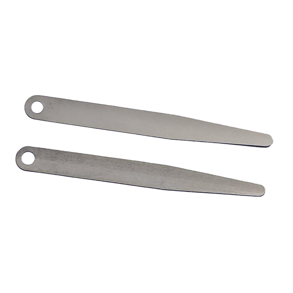 HZ feeler gauges with spark plug showing precise valve-adjustment aid benefit