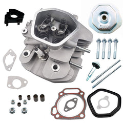HZ front view of assembled GX390 head showing complete installation-ready assembly benefit