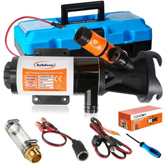 hzhdven pump front profile showing compact design and portability benefits