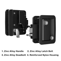HZRVTECH lock cylinder with four keys illustrating tamper-resistant key system
