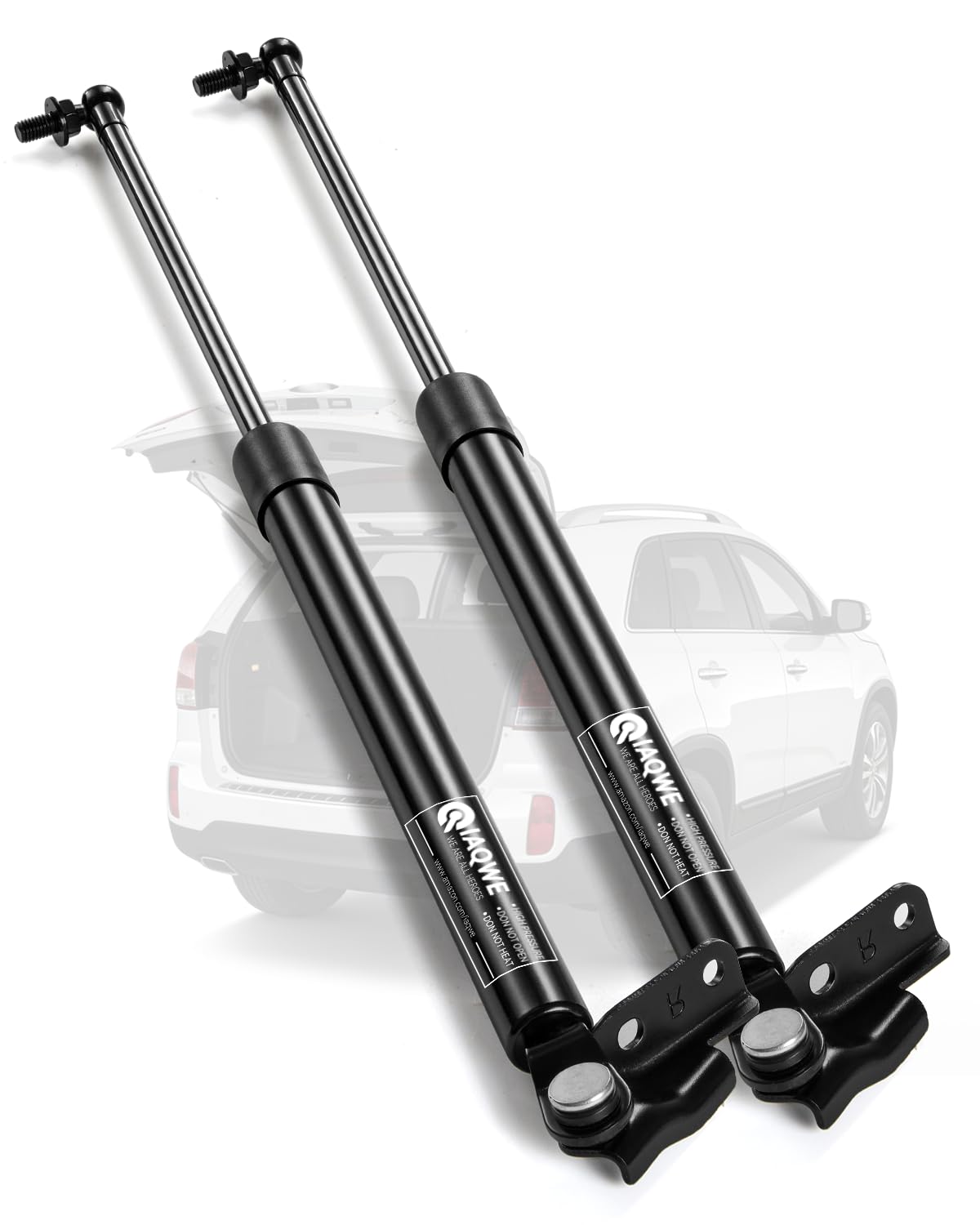 IAQWE front packaging showing PM3848LR struts and OEM fit benefit