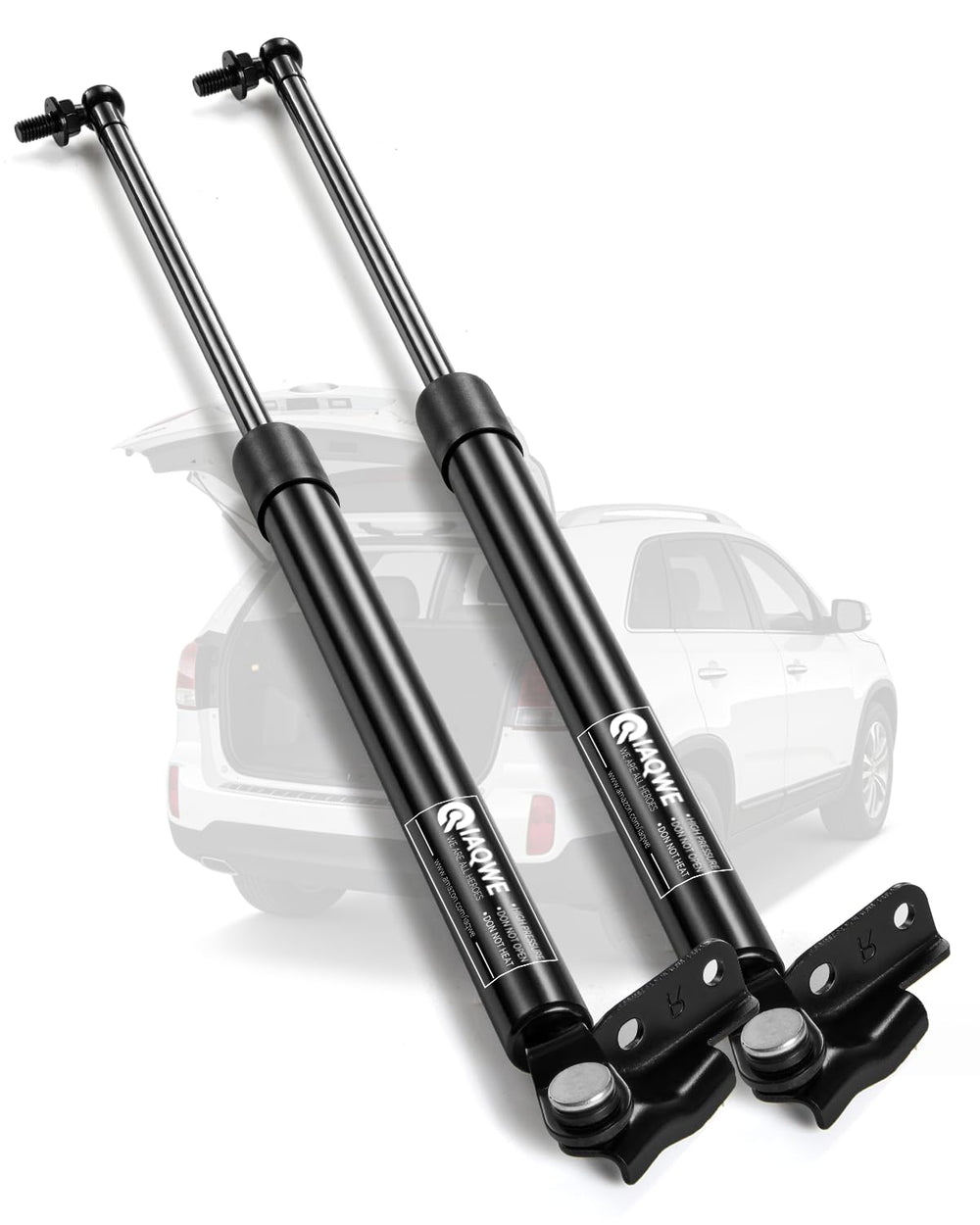 IAQWE front packaging showing PM3848LR struts and OEM fit benefit