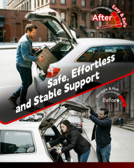 IAQWE strut mounted on Forester hatch demonstrating stable lift support