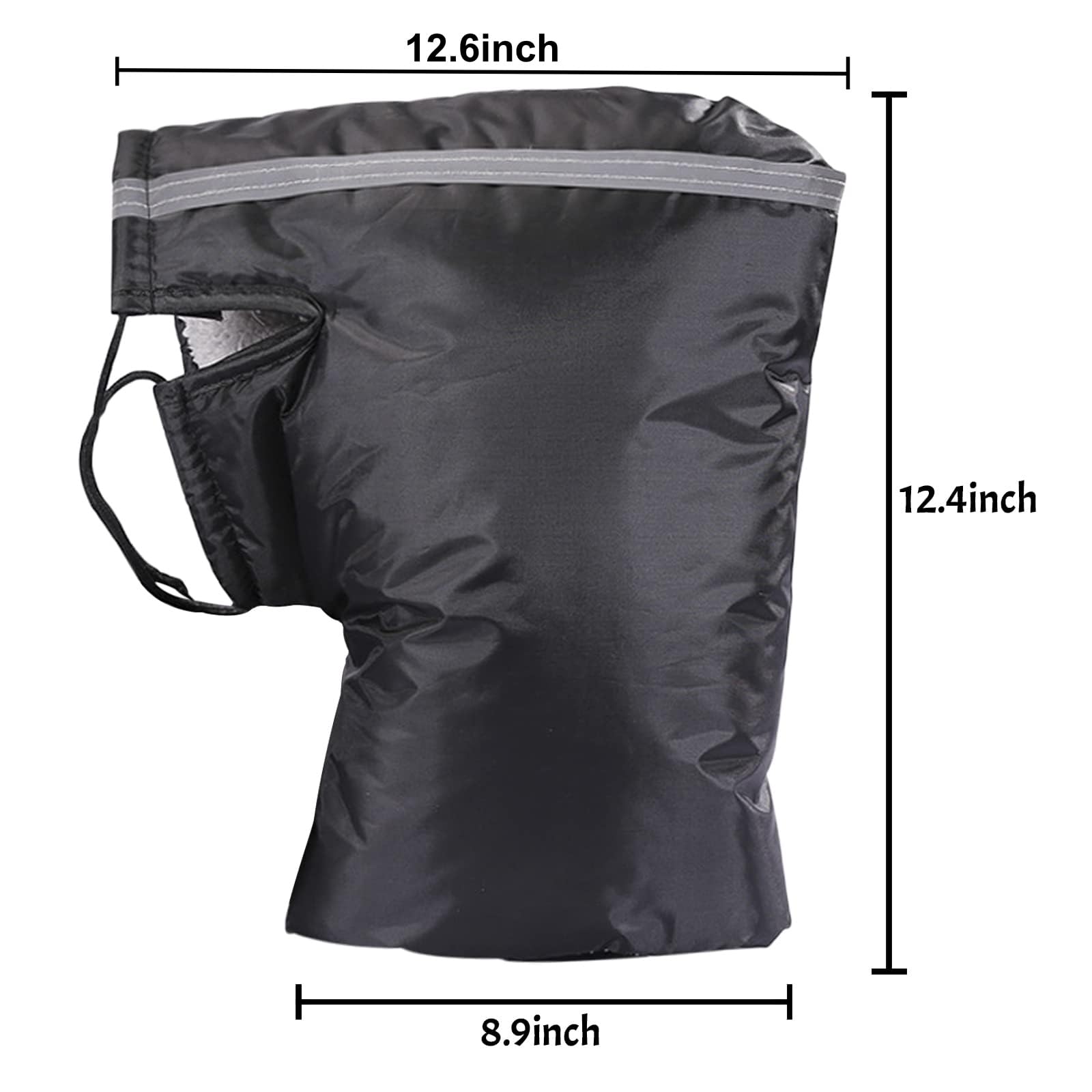 Ibluelover reflective strip detail improving visibility and safety at night