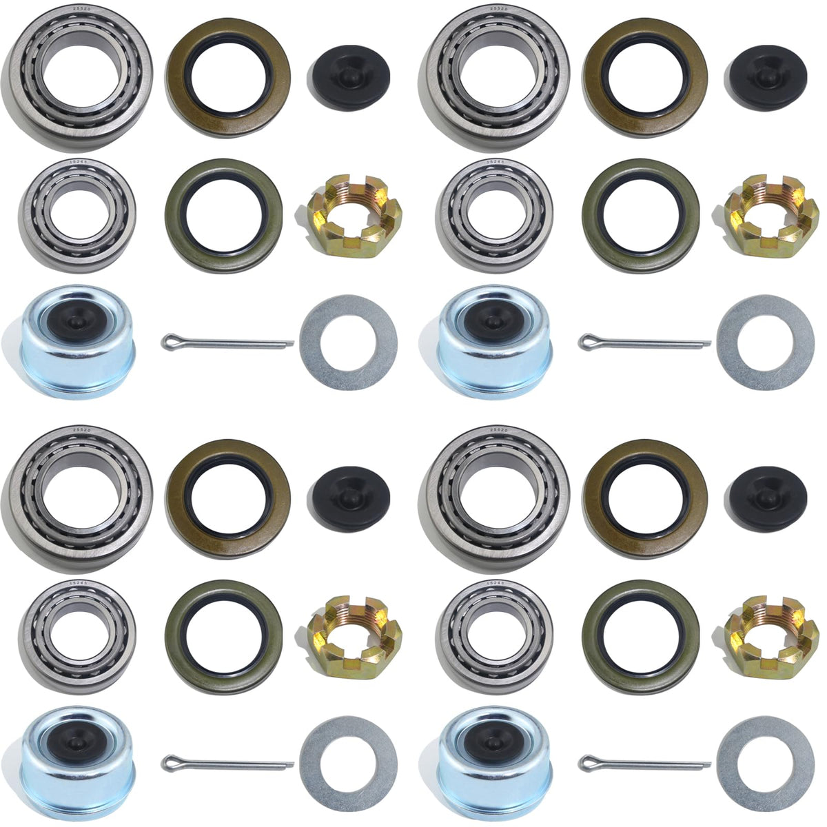 iBroPrat front view of complete 36-piece kit showing organized components and savings