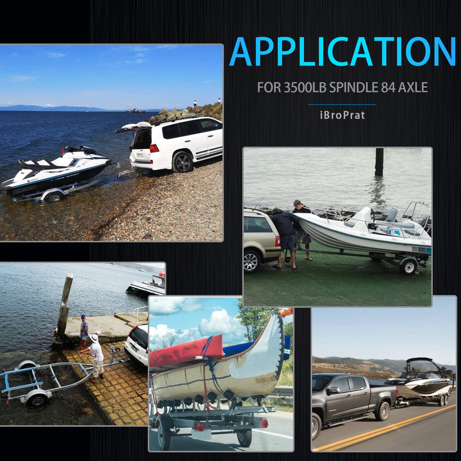 iBroPrat kit being used during boat trailer maintenance showing reliable on-road readiness