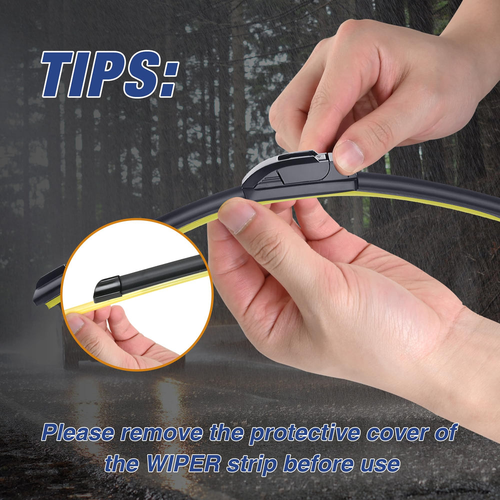 icexsnow wipers clearing rain during highway drive improving safety