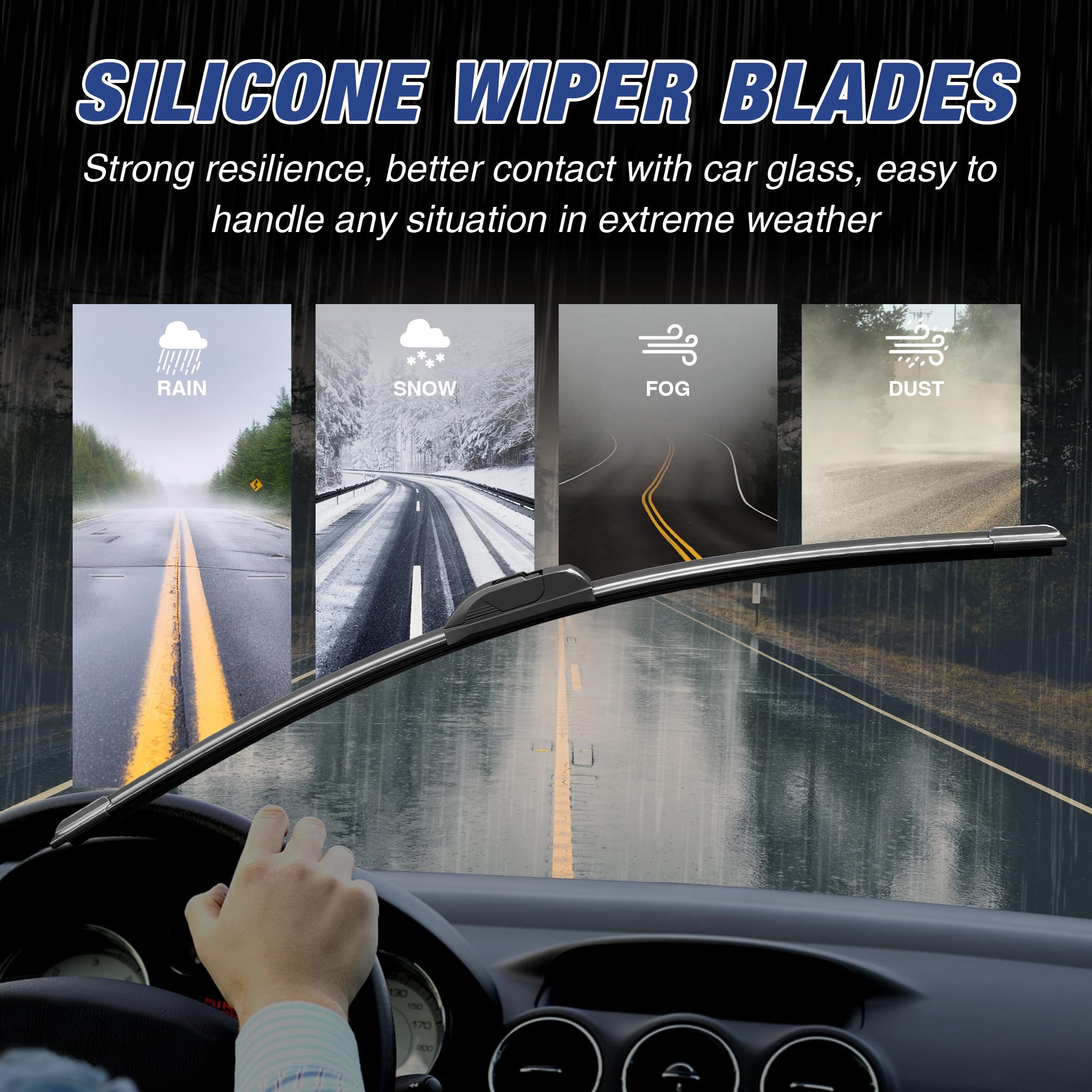 icexsnow product label with fitment list for quick vehicle compatibility