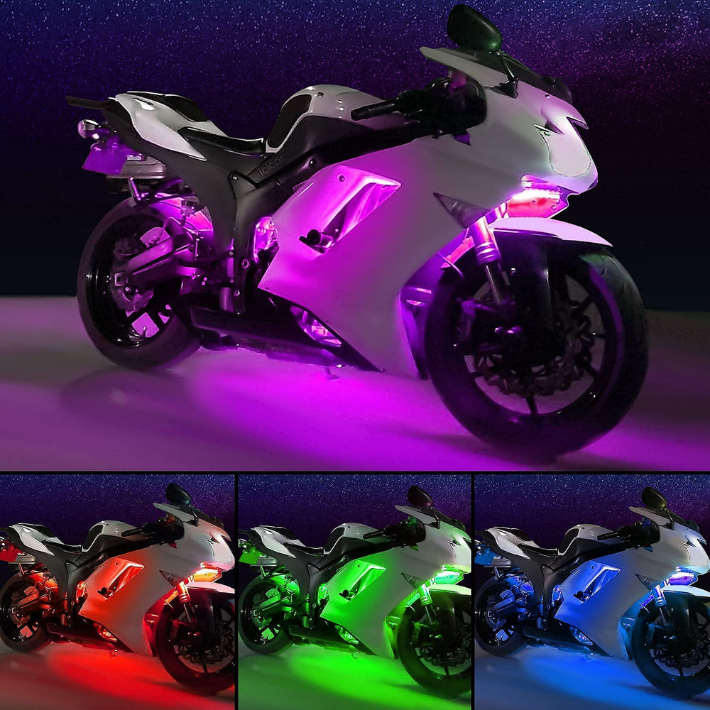 icicar lighting turned solid red during braking illustrating increased noticeability benefit