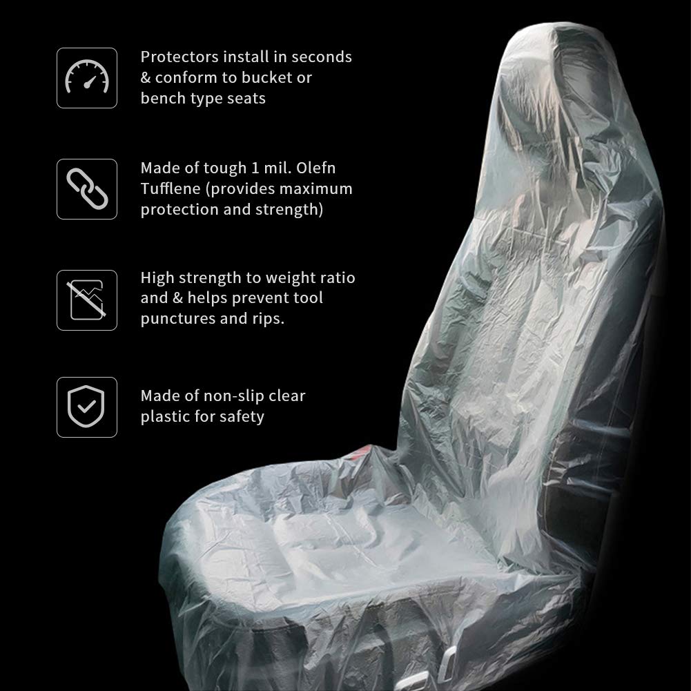 ICWEIMEI unfolded seat cover displaying full 140x80 cm size for coverage