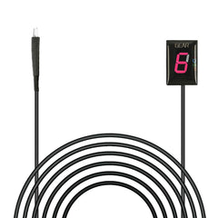 Idea front view of gear indicator shows compact design and easy visibility