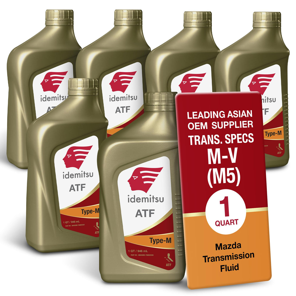 Idemitsu front label showing product identity and easy selection benefit