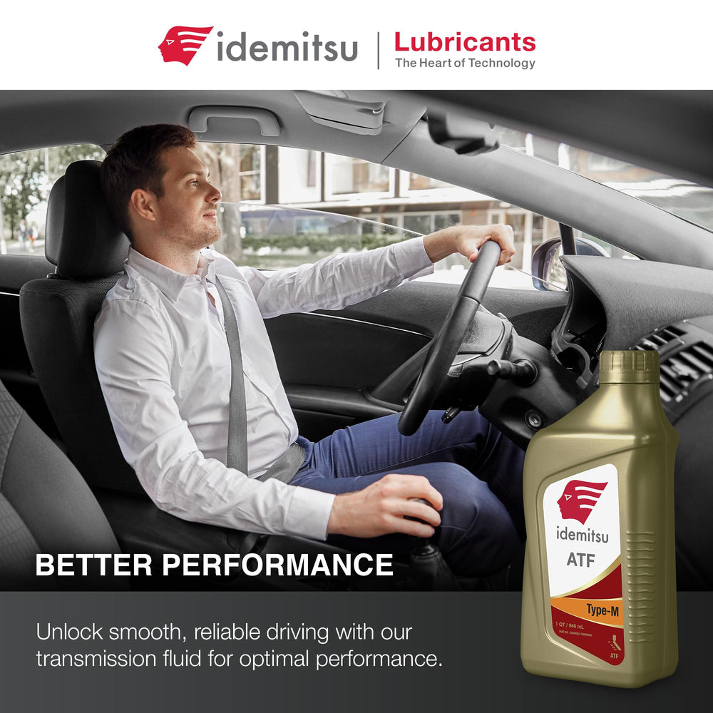 Idemitsu in a garage scene emphasizing professional-grade maintenance benefit