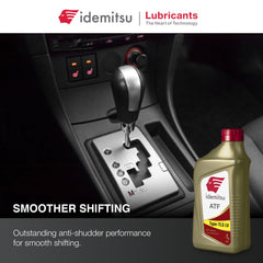 Idemitsu oil texture close-up showing smooth viscosity benefit