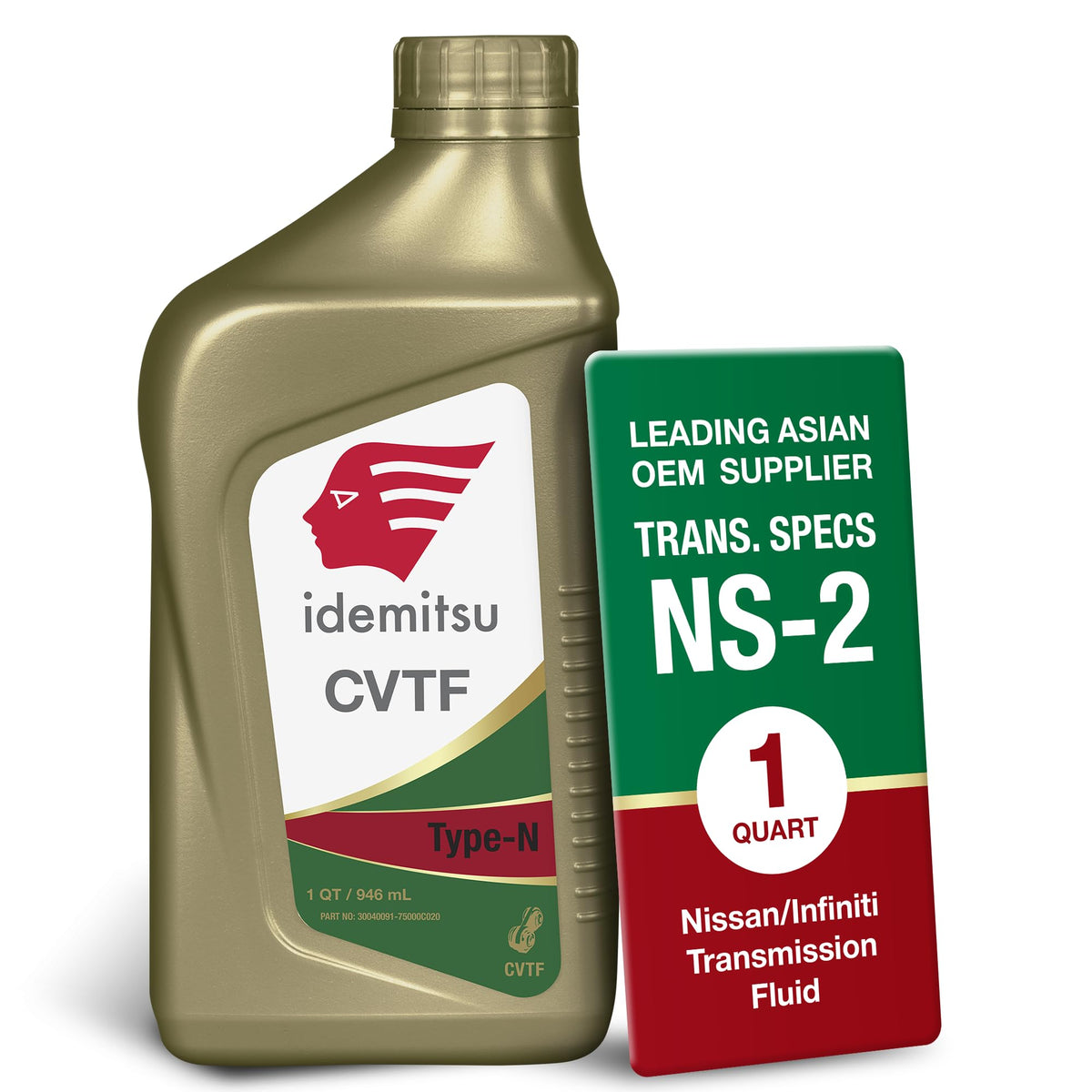 Idemitsu front label showing product name and quart size for quick identification and correct use