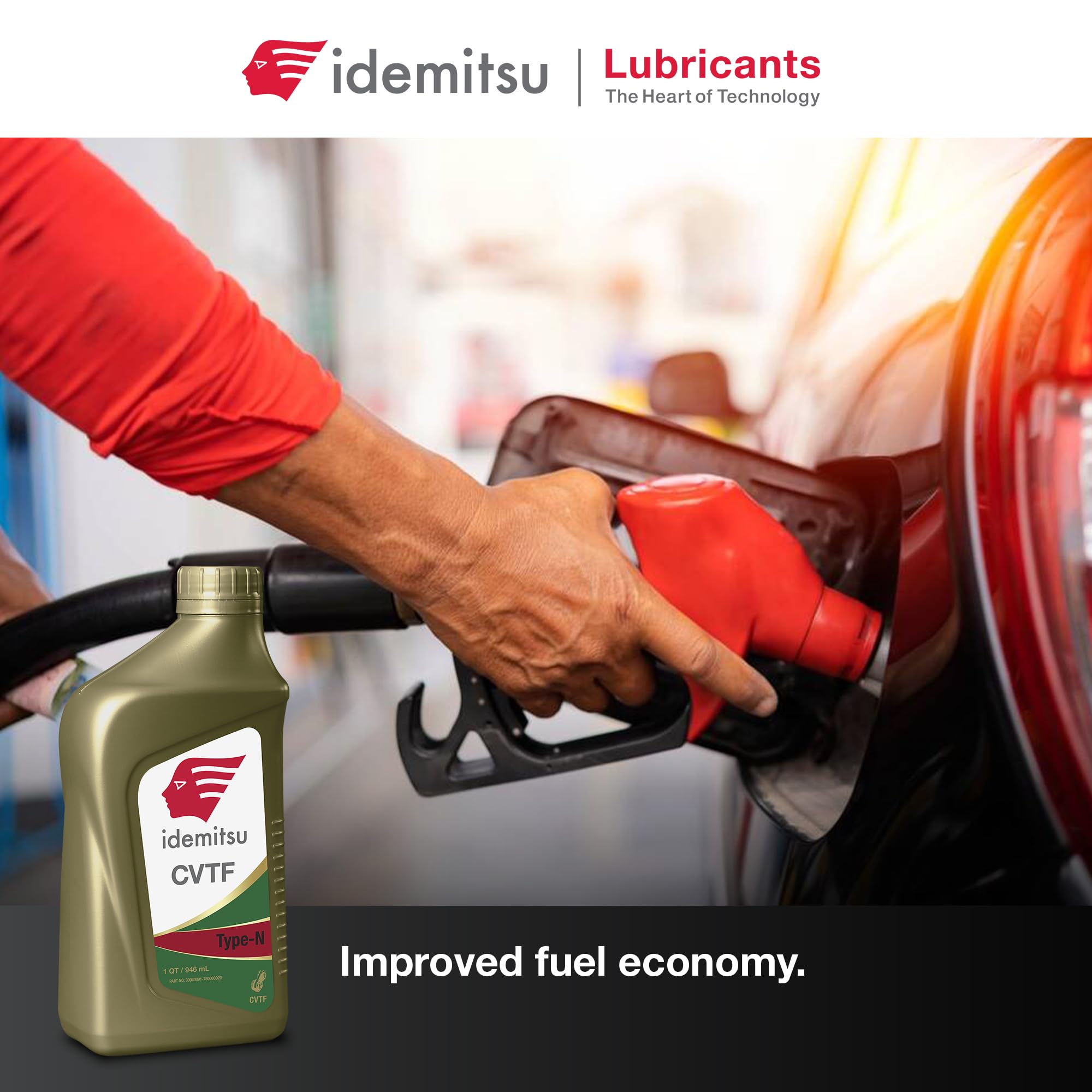 Idemitsu bottle on garage workbench showing product ready for maintenance tasks