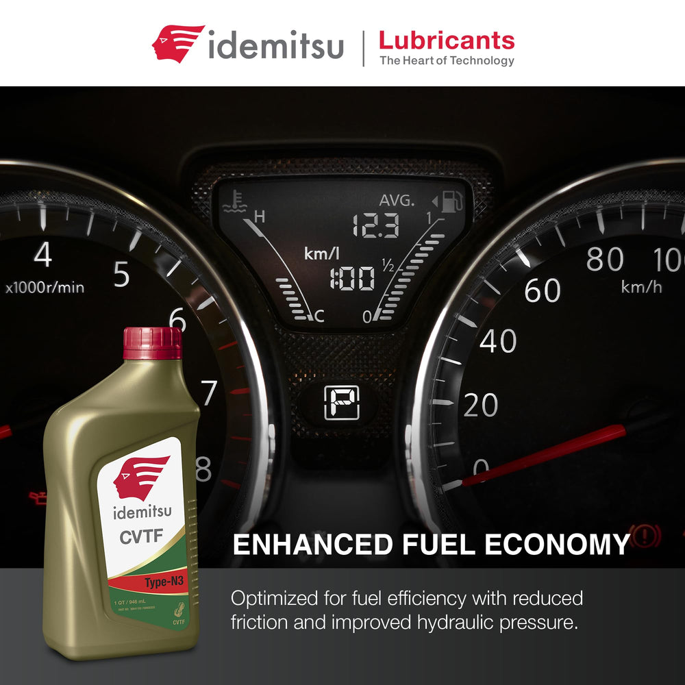 Idemitsu back label with certifications and specs showing ISO/IATF quality assurance
