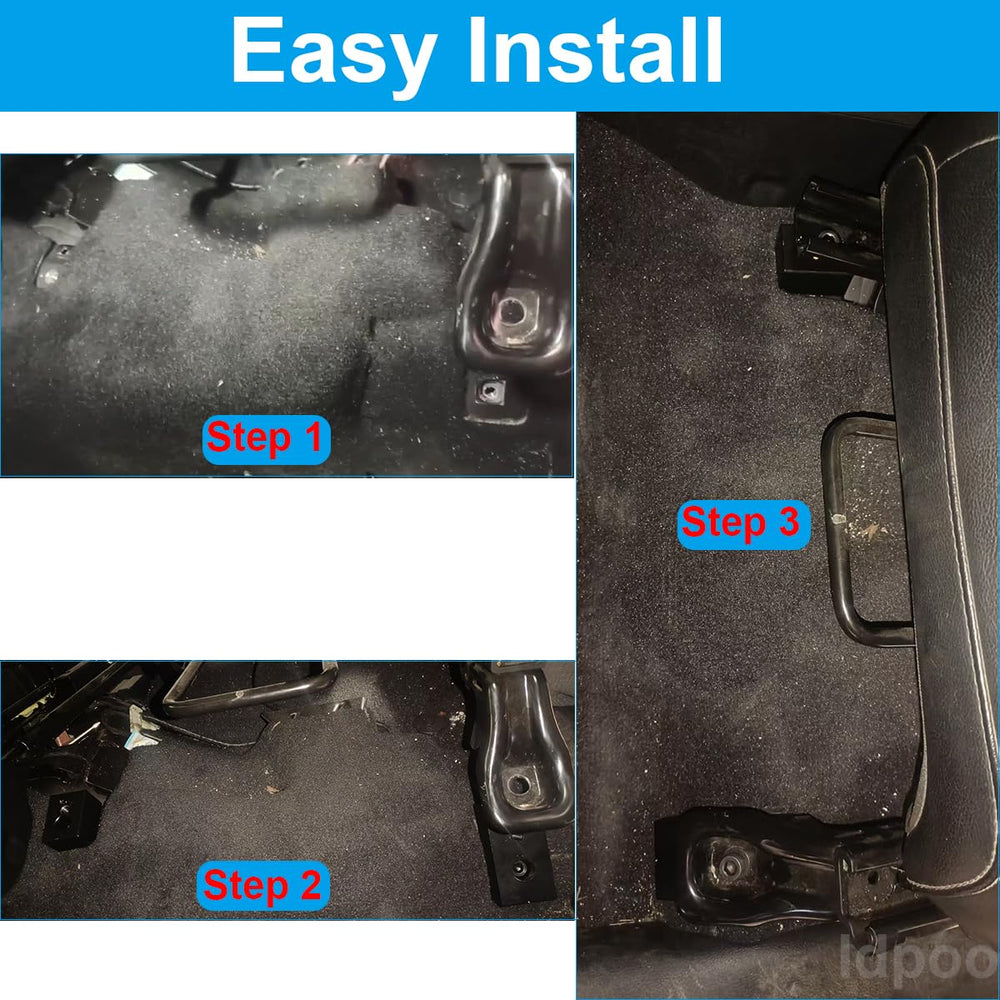 Idpoo hardware set with Grade 12.9 bolts displayed for secure, long-lasting fit