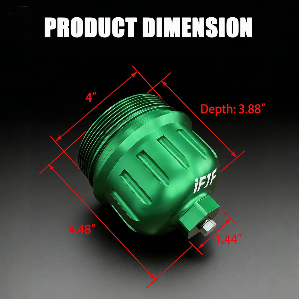 iFJF stainless drain plug detail showing corrosion resistance benefit