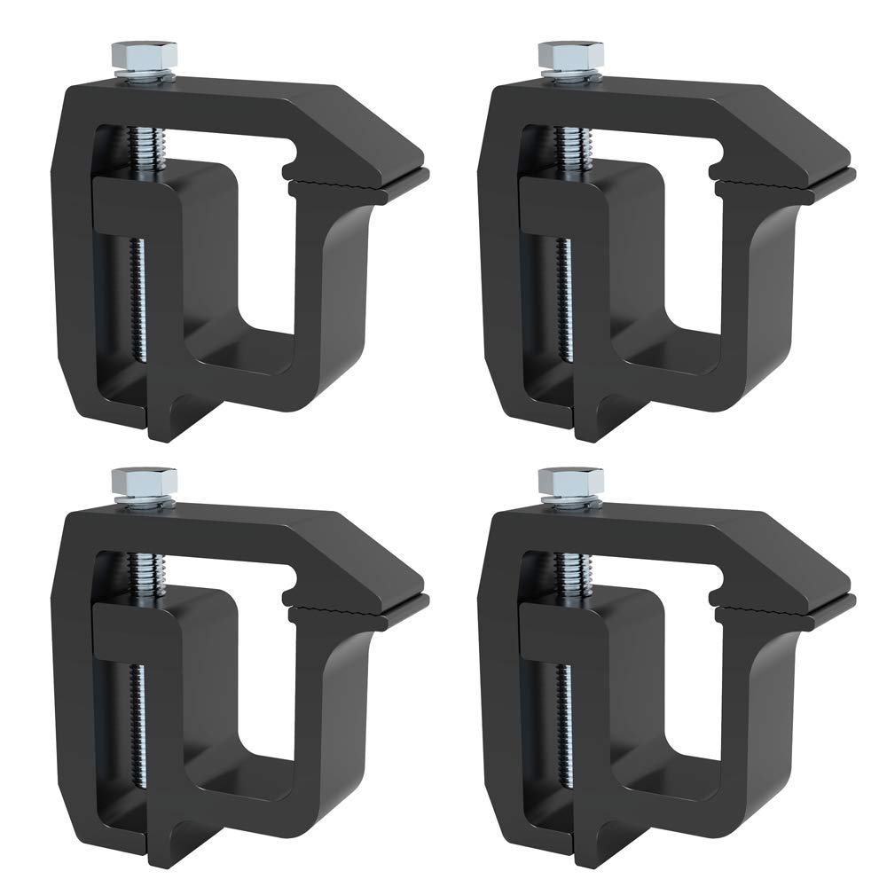 iFJF clamps mounted on Ford F150 illustrating no-drill installation