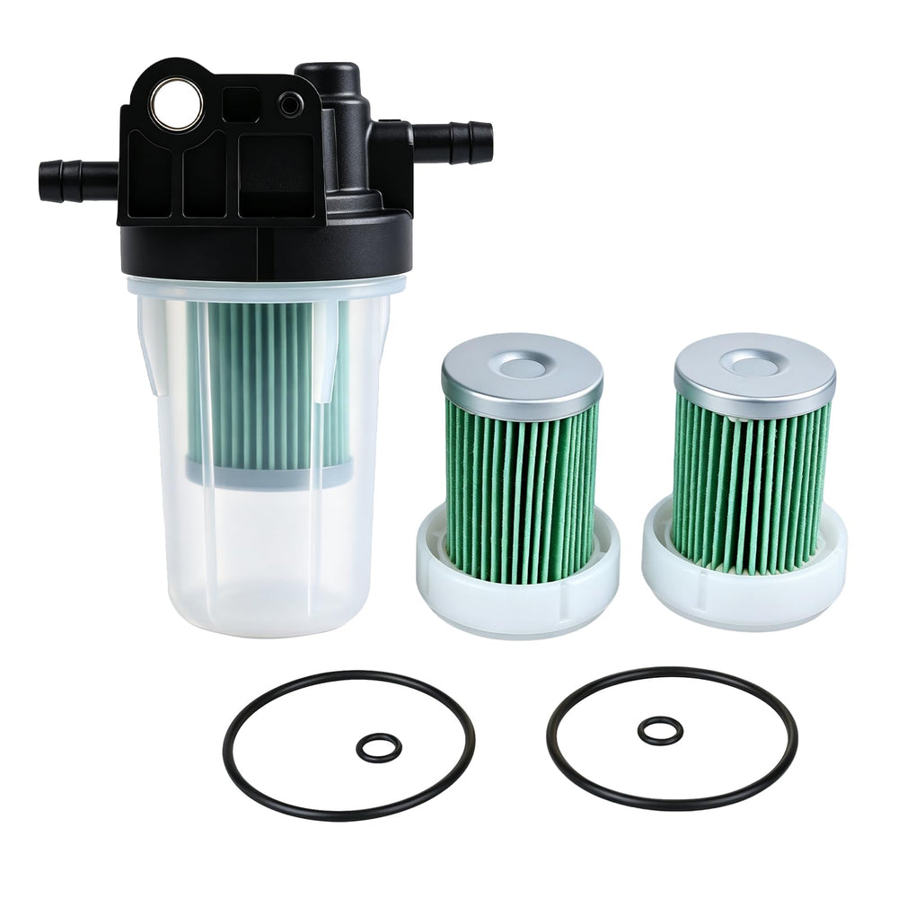 iFJF front view of complete fuel filter assembly showing ready replacement benefit