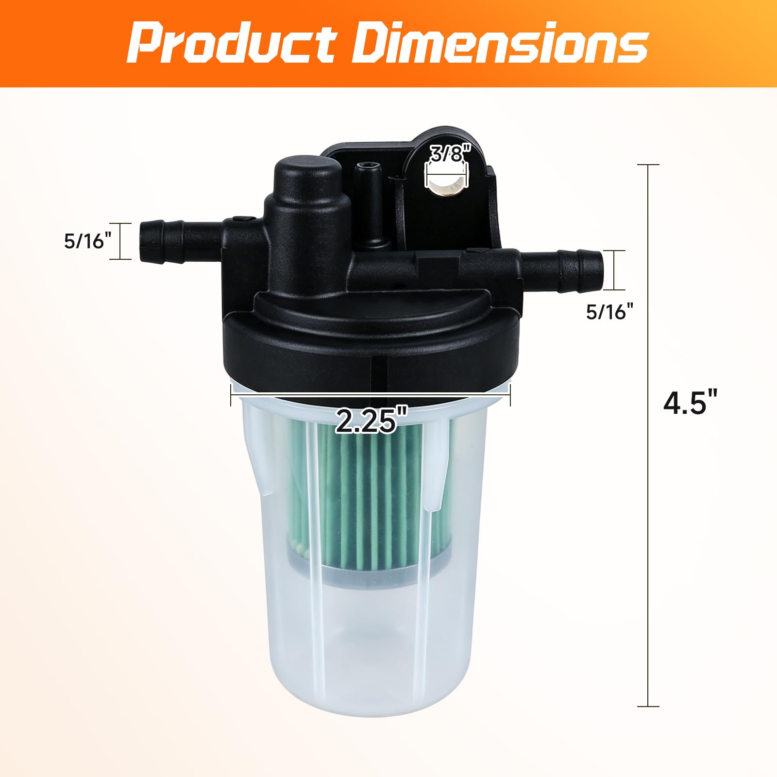 iFJF manifold ports detail showing 5/16" fittings for direct bolt-on compatibility benefit