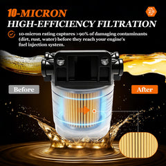 iFJF side label with part numbers, helps confirm correct Mercury replacements quickly
