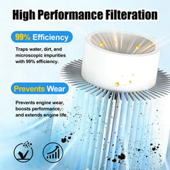 iFJF TP1015 installed under hood illustrating direct drop-in replacement advantage