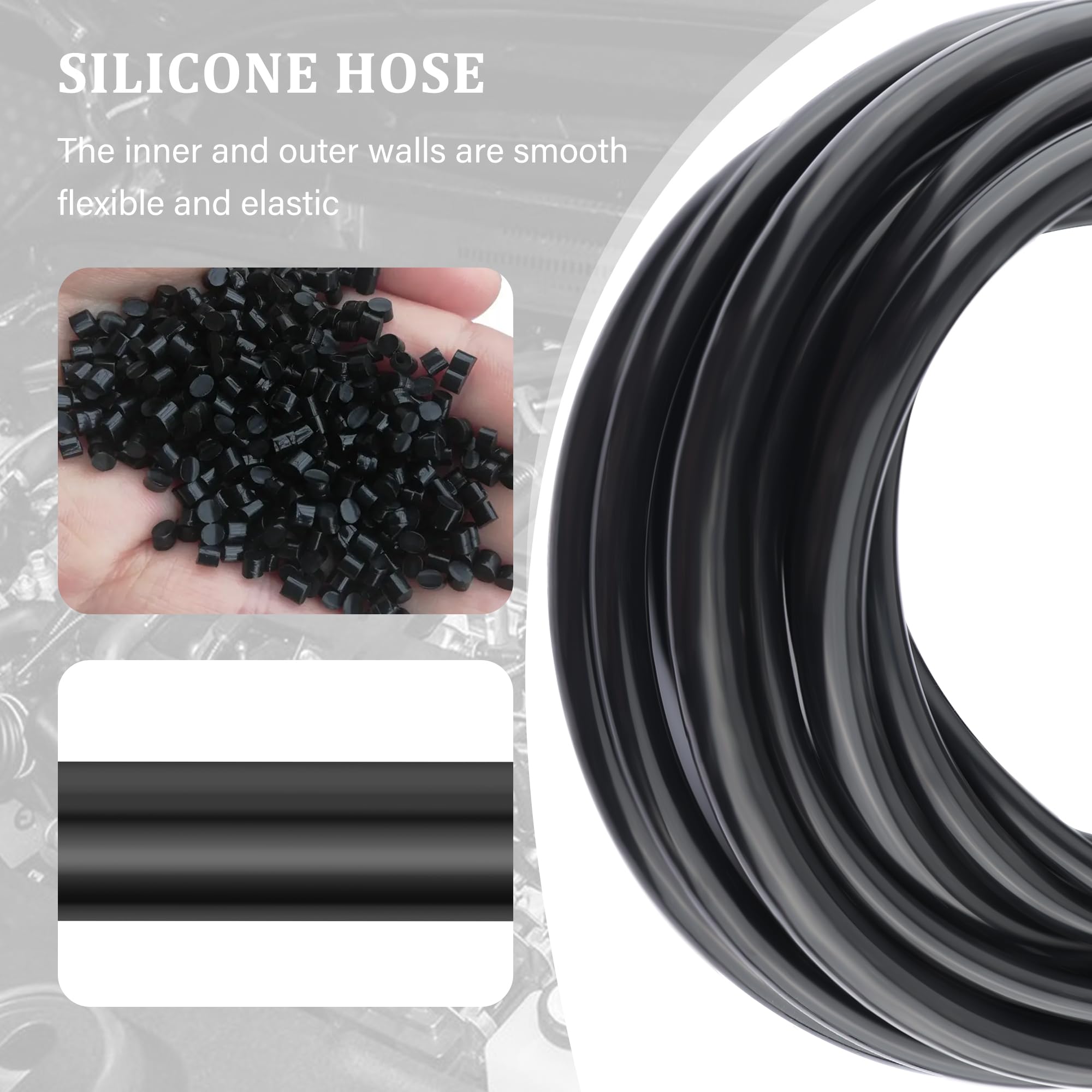 IHOTDER close-up of silicone wall texture benefit flexible durable material