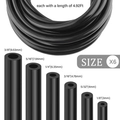 IHOTDER hoses laid out showing each 5ft length benefit ready-to-use supply