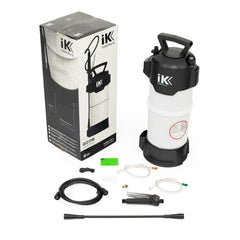 IK Foam Pro 12 front view showing tank and handle, brand clarity and professional build