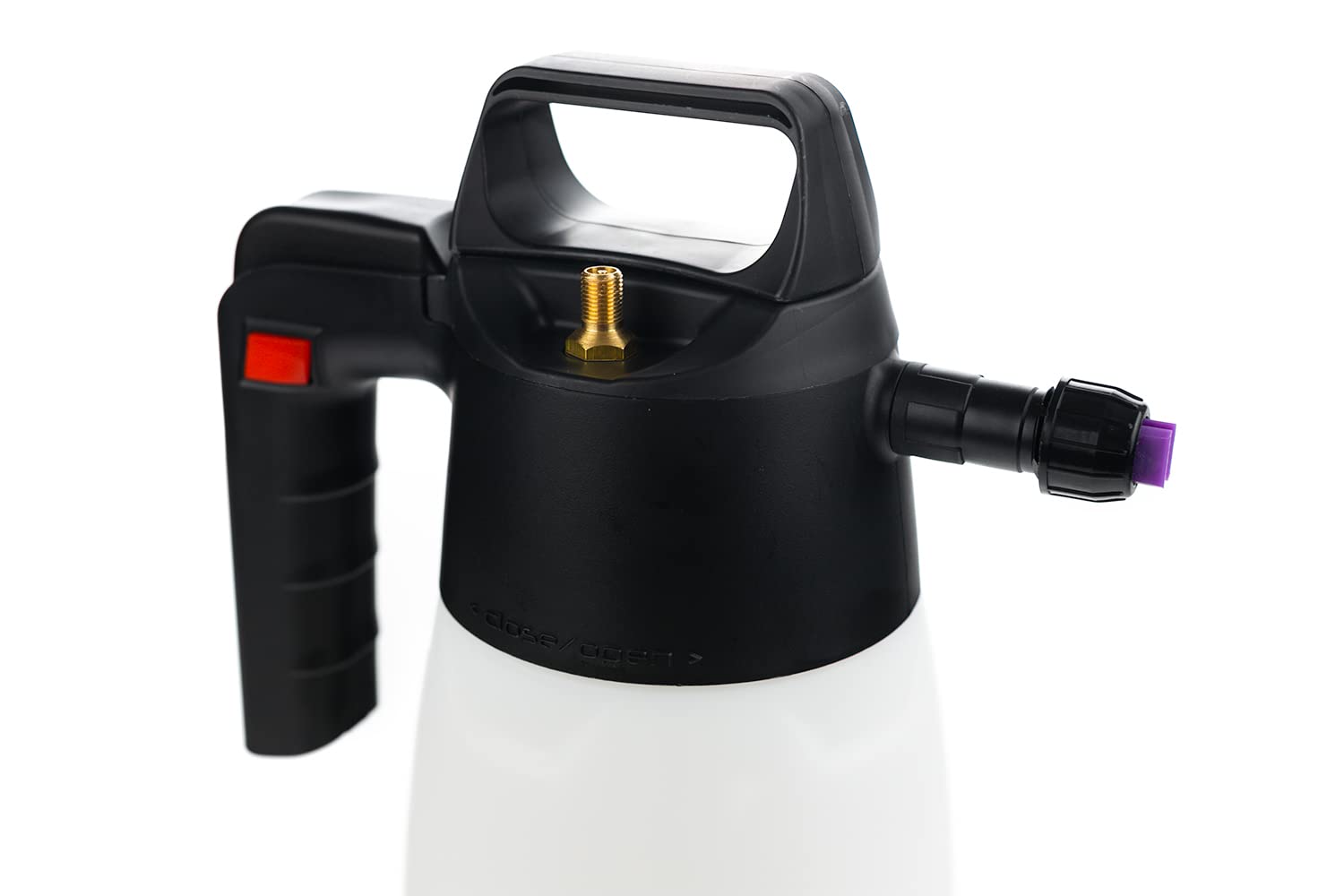 IK FOAM Pro translucent tank with level indicator for accurate mixes