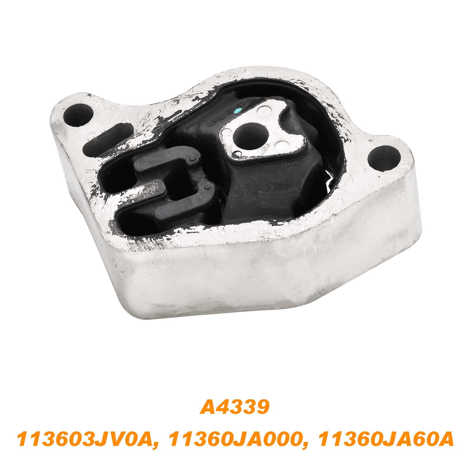iKer mounts installed under Altima hood showing restored drivetrain stability