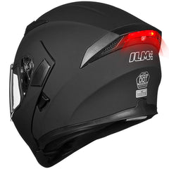ILM 902L front view showing aerodynamic shell and DOT compliance benefit