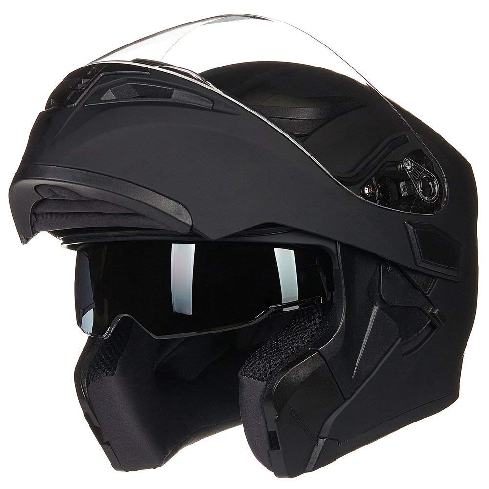 ILM visor closeup highlighting anti-scratch and anti-fog coating for clear vision
