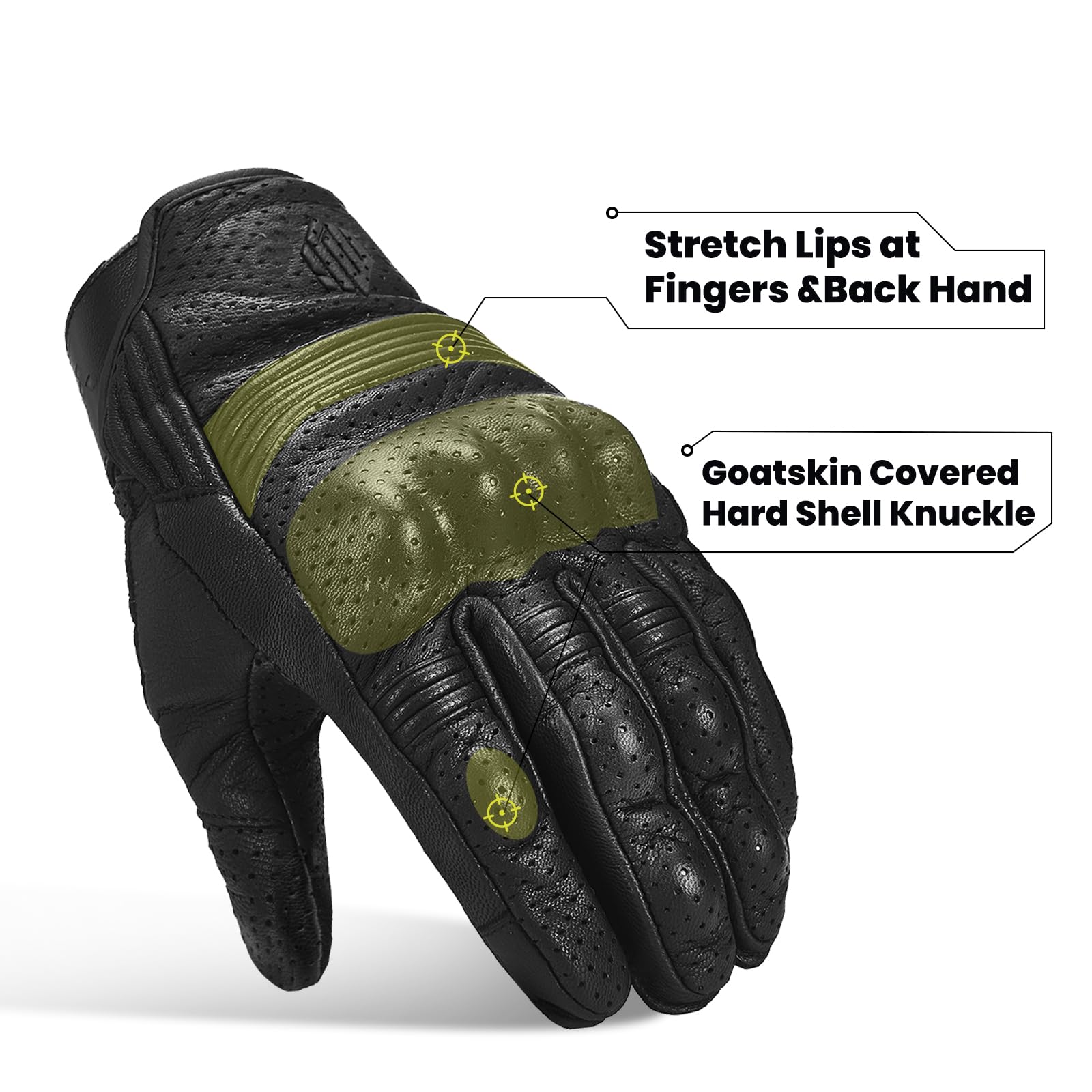 ILM DN01 hard-shell knuckle detail for impact protection and durability